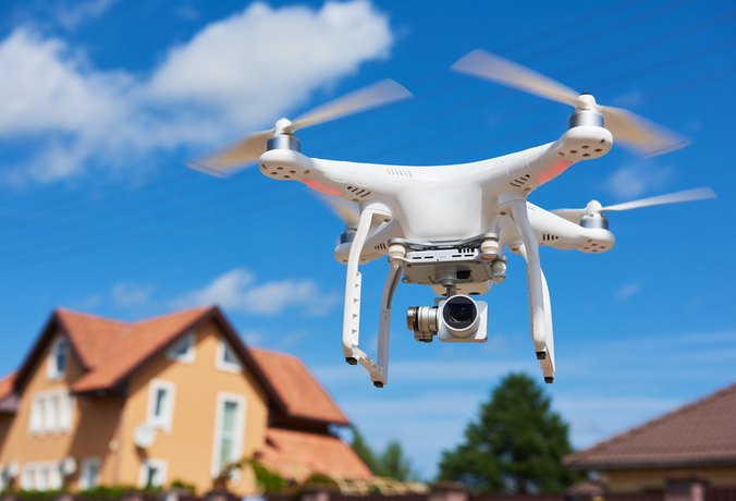 Prise de vue aérienne avec le drone