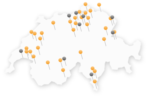 Sedi Mappa locale e regionale
