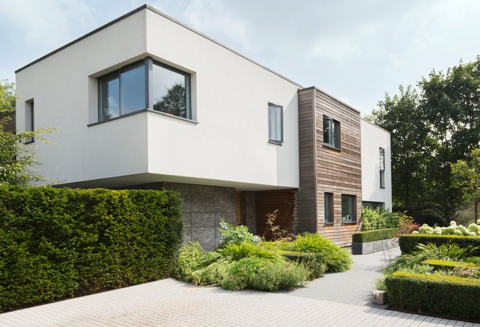 Einfamilienhaus von aussen